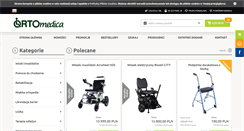 Desktop Screenshot of ortomedica.pl