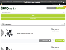 Tablet Screenshot of ortomedica.pl